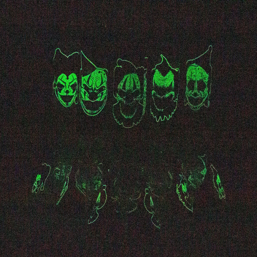 14" Freaky Clown7mm Glow In The Dark Bong | Jupiter Grass