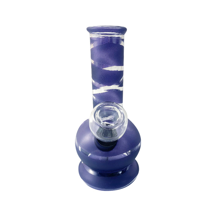 5" SWIRLY COLOR BUBBLE BASE | Jupiter Grass