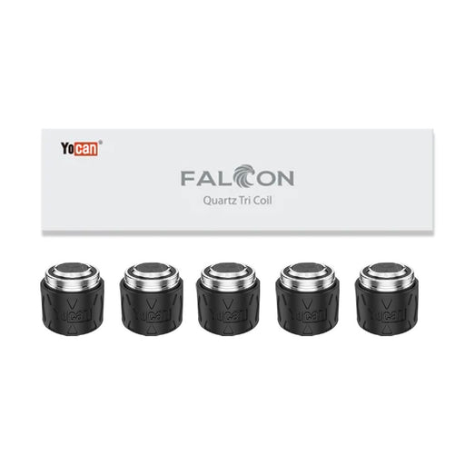 Yocan Falcon 6-In-1 Vaporizer - Replacement Quartz Triple Coil Pack of 5 | Jupiter Grass