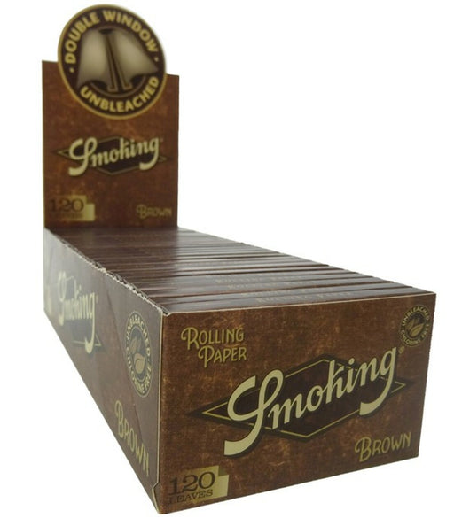 Smoking Brown Double Window 1.0" - Box of 25 | Jupiter Grass