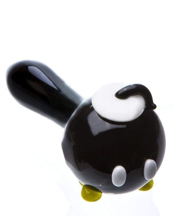 Black Bomb Spoon By Empire Glassworks | Jupiter Grass