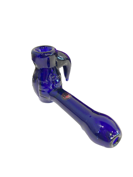 Red Eye Glass Grenade Hand Pipe | Jupiter Grass