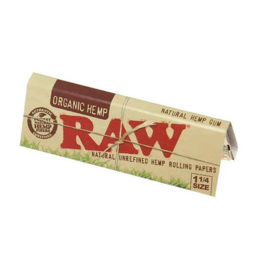 Raw Organic Unbleached 1¼" - Box of 24 | Jupiter Grass