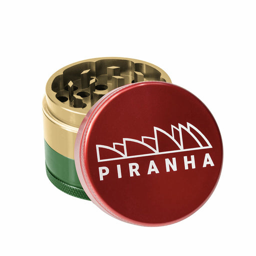 3-Piece Grinder W/ Storage By Piranha - 2.5" | Jupiter Grass
