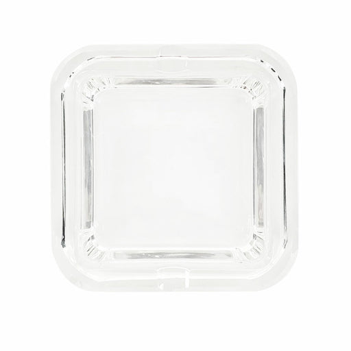 Glass Crystal Ashtray - Deep Cube | Jupiter Grass
