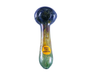 Glass Pipe - Sparkle Marbleized W/ Glass Blue Head | Jupiter Grass