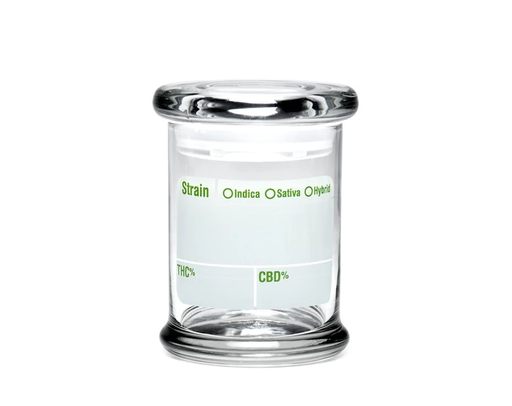 420 Science Pop Top Jar Medium - Modern Write & Erase | Jupiter Grass