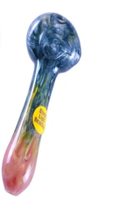 Glass Pipe - Sparkle Marbleized W/ Glass Unobtanium Head | Jupiter Grass