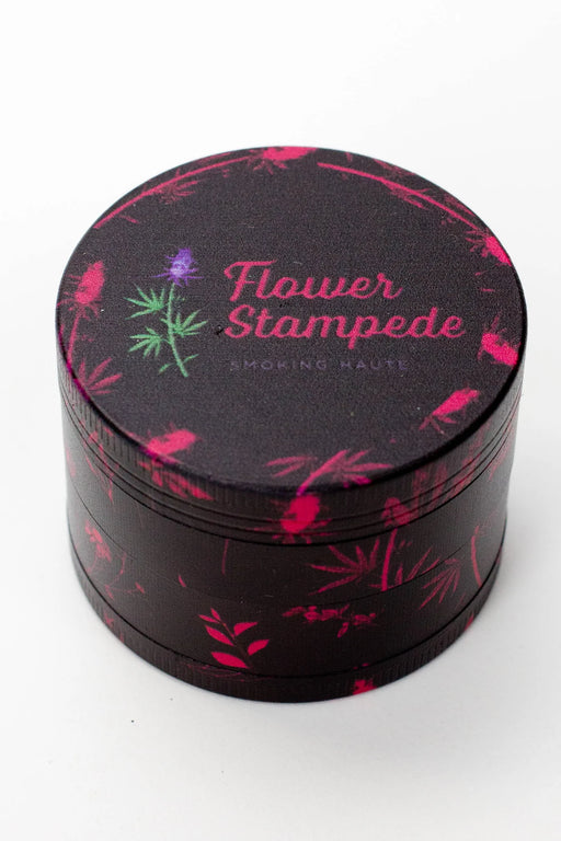 Flower Stampede 4-Layer Cannabis Grinder | Jupiter Grass