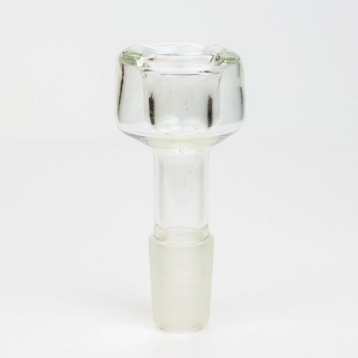 Built-In Screen Double Glass Bowl - 14mm Female Joint | Jupiter Grass