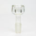 Built-In Screen Double Glass Bowl - 14mm Female Joint | Jupiter Grass