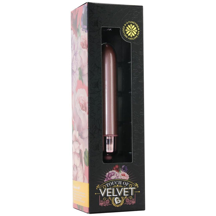 Touch of Velvet RO-90mm Bullet Vibe in Rose Blush | Jupiter Grass