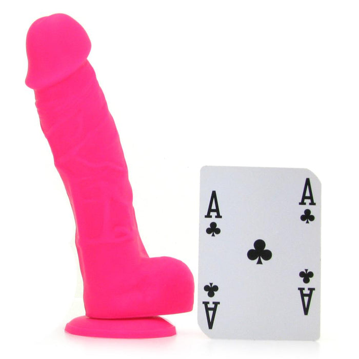 Small Silicone Colours Dildo in Pink | Jupiter Grass