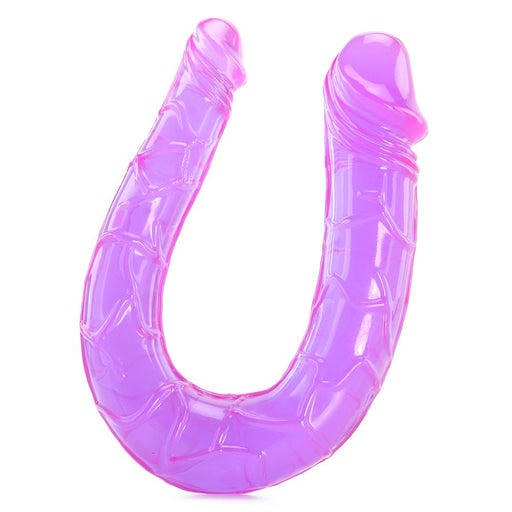 Lucky Lady Dual Stimulator Dildo in Purple | Jupiter Grass