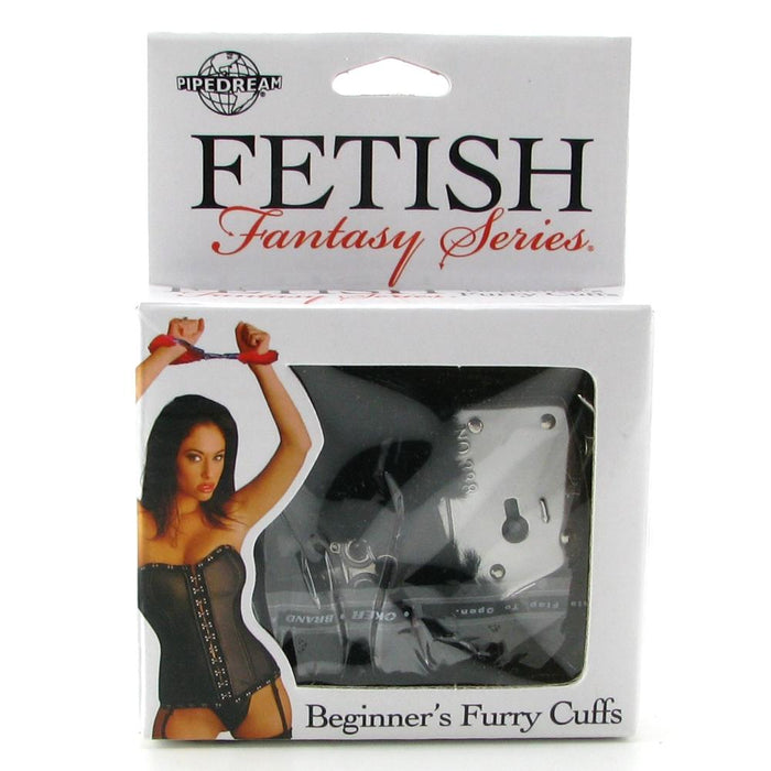 Fetish Fantasy Beginner's Furry Cuffs in Black | Jupiter Grass