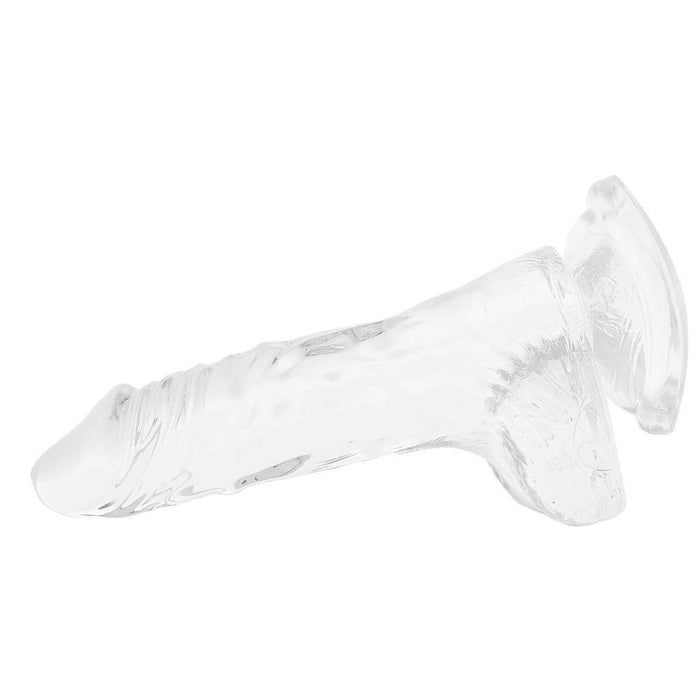 King Cock Clear 4" Cock With Balls | Jupiter Grass