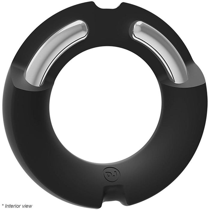 Doc Johnson- Kink Silicone Covered Metal Cock Ring 50mm | Jupiter Grass
