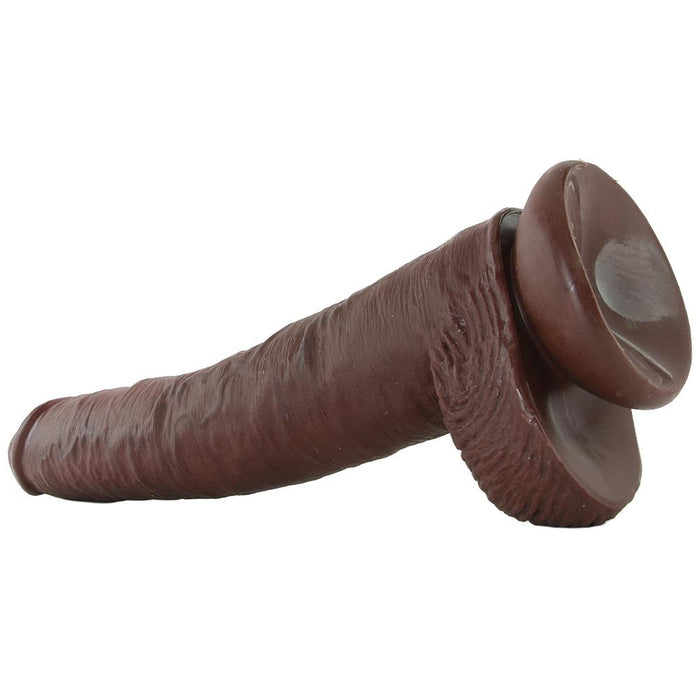 King Cock 14" Cock with Balls in Chocolate | Jupiter Grass