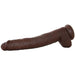 King Cock 14" Cock with Balls in Chocolate | Jupiter Grass