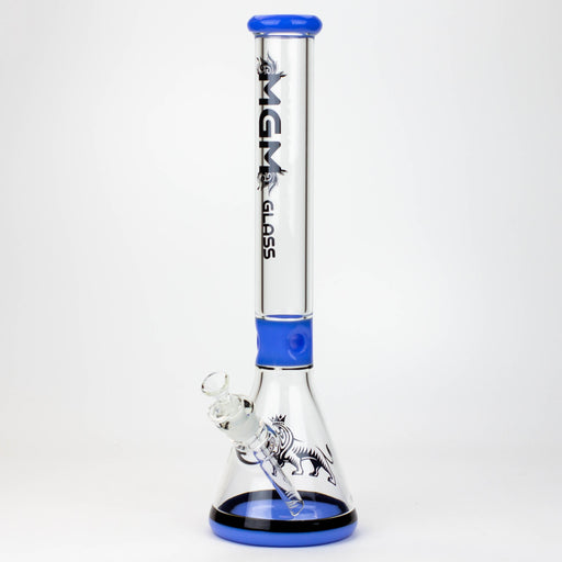 17.5" MGM 7mm Beaker Bong | Jupiter Grass