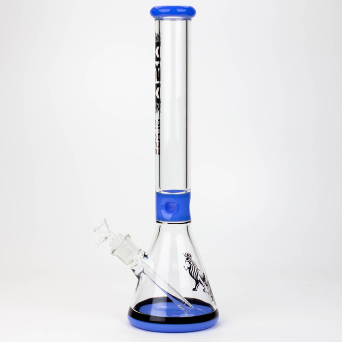 17.5" MGM 7mm Beaker Bong | Jupiter Grass