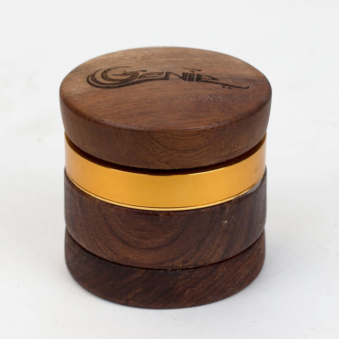 Genie 4-Parts Wooden Cover Grinder Gift Set | Jupiter Grass