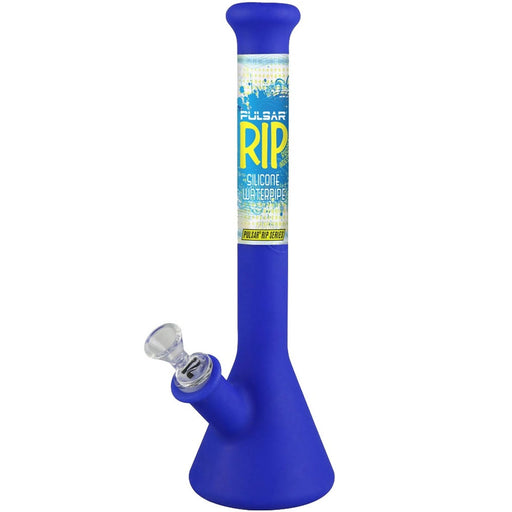 Pulsar 12" RIP Platinum Cured Silicone Beaker - Blue | Jupiter Grass