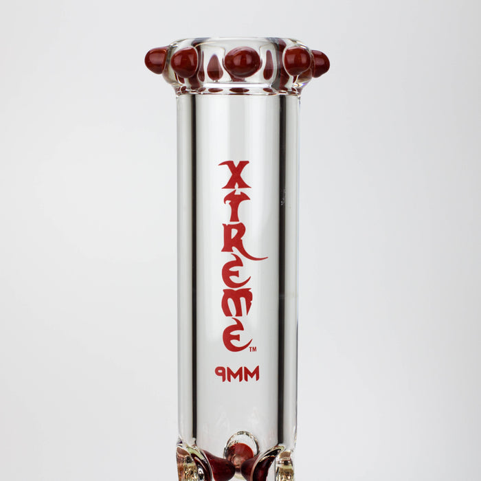 17.5" XTREME 9mm Curved Tube Bong | Jupiter Grass