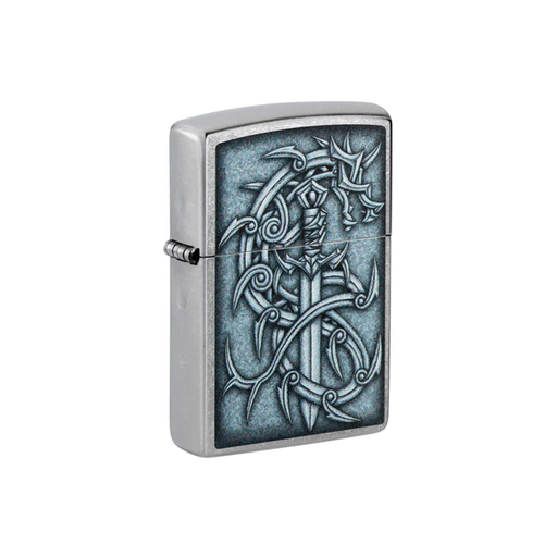 Zippo 48365 Medieval Mythological Design | Jupiter Grass