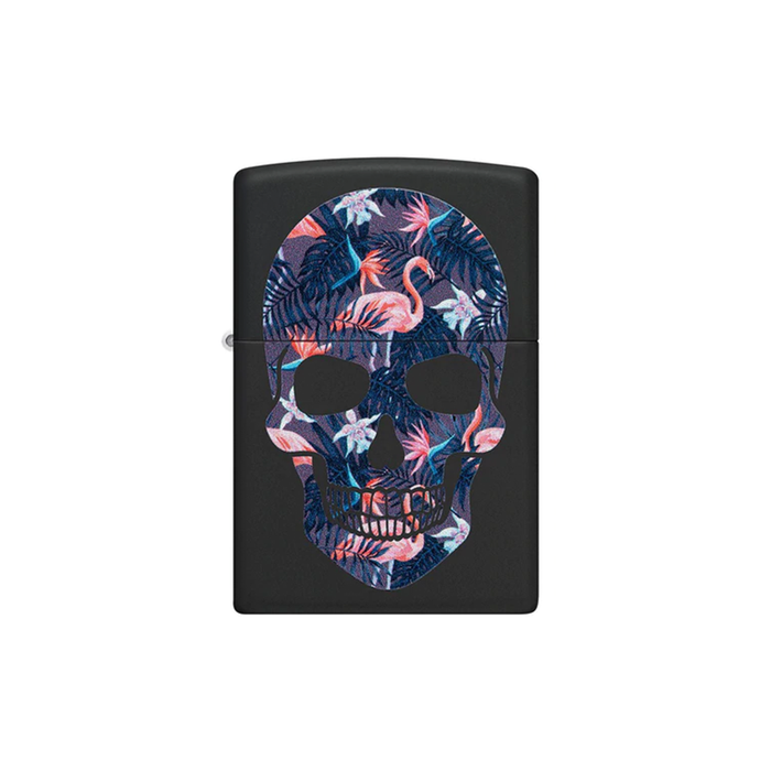 Zippo 49771 Flamingo Skull Design | Jupiter Grass