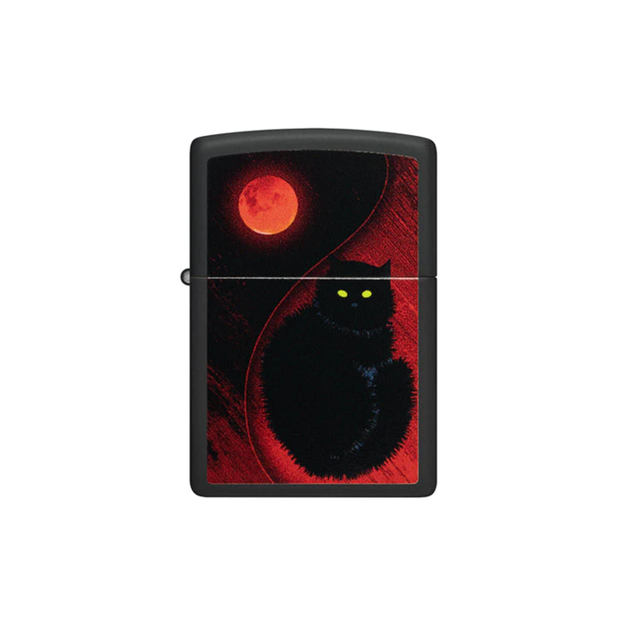 Zippo 48453 Black Cat Design | Jupiter Grass