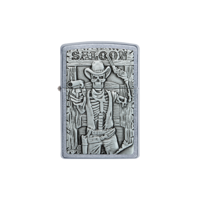 Zippo 49298 Saloon Skull Emblem Design | Jupiter Grass